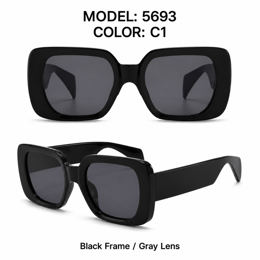 小物 NEIGHBORHOOD COLOR FRAME SUNGLASS BLACK S5693 – Genesis Sunglasses